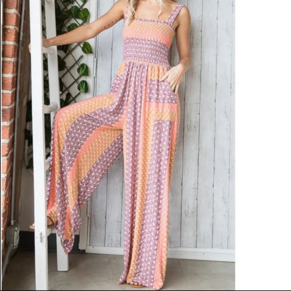 Bucketlist Jumpsuit. Bohemian. Artsy. Beach.